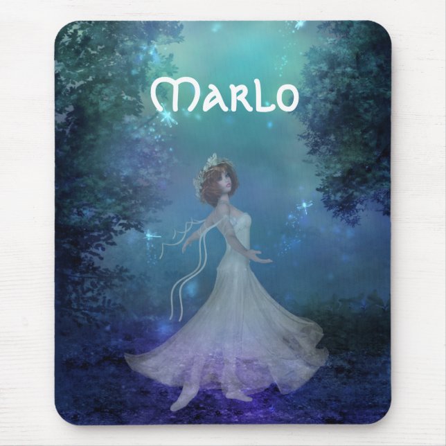Dançar no Woods Mousepad - Personalizável (Frente)