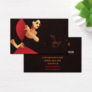 Dançarina de flamenco espanhola com fã. preto e