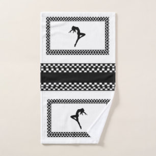 Dançarina de Toalhas de Banheiro