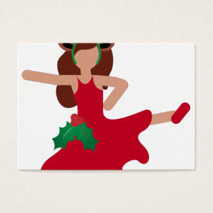 dançarina do xmas flamenco emoji