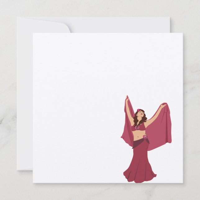 Dançarina Rosa Belly (Frente)