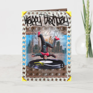 Dançarino de cartões de aniversário