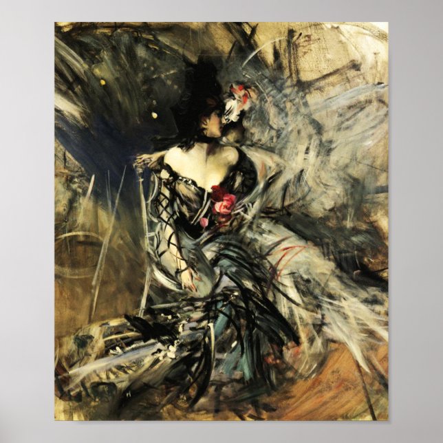 Dançarino Espanhol na Poster de Rouge (Frente)