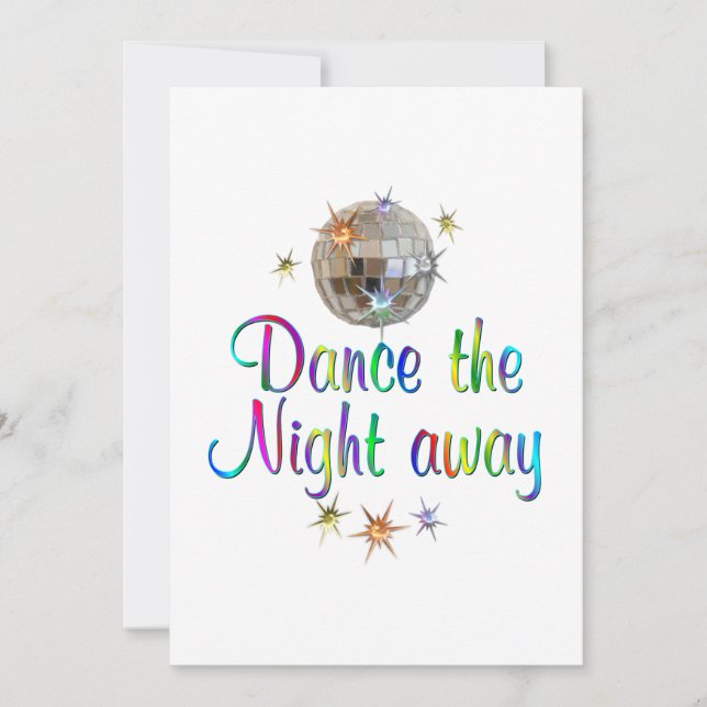 Dance a noite longe (Frente)