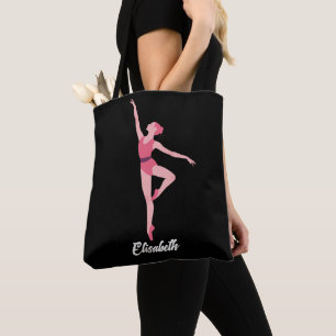 Dance Ballerina Personalizada Tote Bag - Elegante