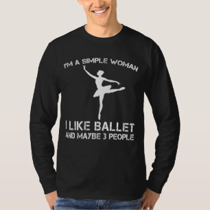 Dance & Bond: Uma T-Shirt Encantadora De Balé Enca
