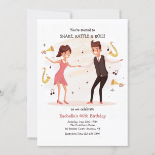 Dance Comigo Convite de festas