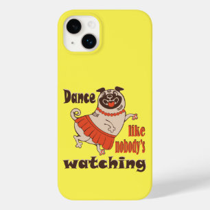 Dance como ninguém está assistindo Pug Dog feminin