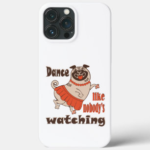 Dance como ninguém está assistindo Pug Dog feminin