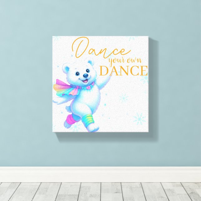 Dance Your Own Dance Canvas Art  (Insitu(piso de madeira))