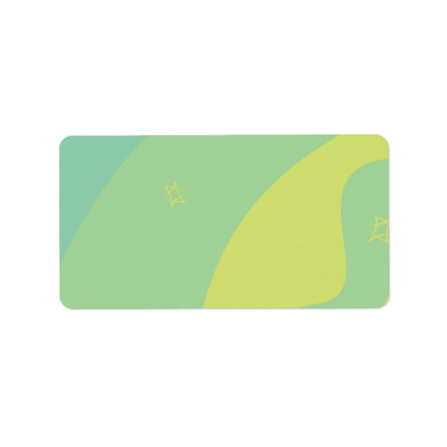 DANCING DOLFINS Impressão sua própria etiqueta (Frente)