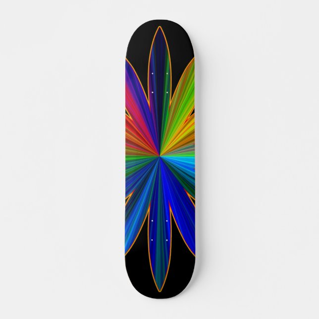 Dandelion Rainbow Skateboard (Frente)