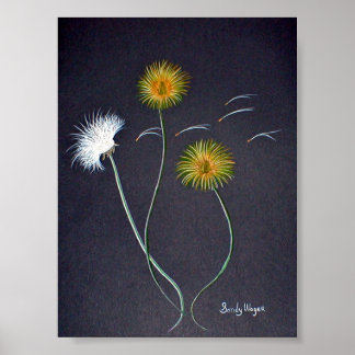 Dandelions Poster Grande