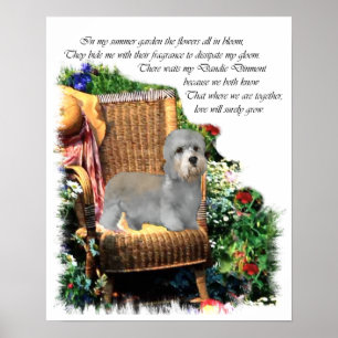 Dandie Dinmont Terrier Art Impressão