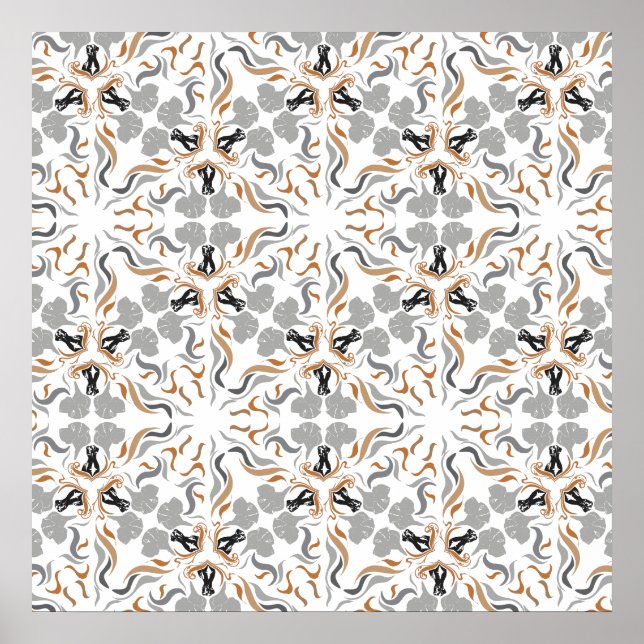 Dane Pattern Poster (Frente)