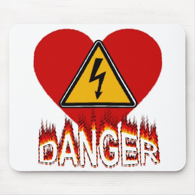 Danger Love Mousepad (Frente)