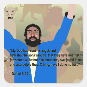 Daniel no antro dos leões mim etiquetas