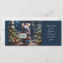 Dankesgrüße von der kleinen Ratte