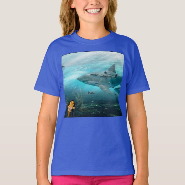 Danni, a Mermaid T-Shirt (Frente)