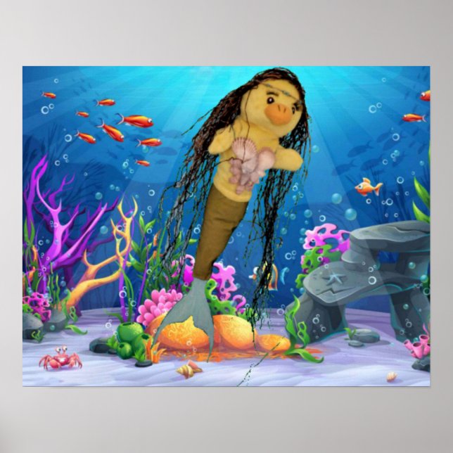 Danni, a Poster Mermaid (Frente)