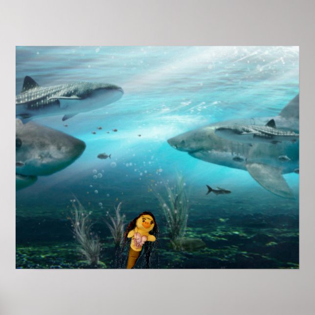 Danni, a Poster Mermaid (Frente)