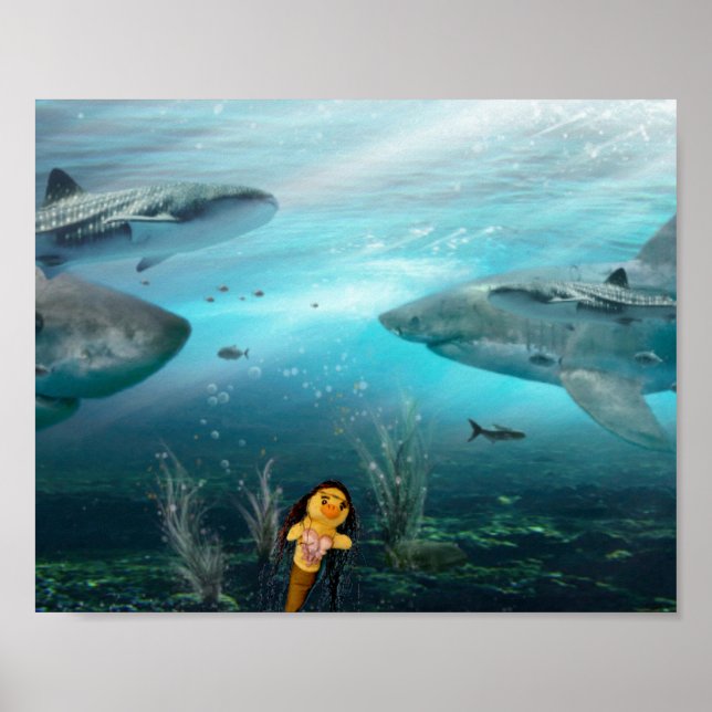 Danni, a Poster Mermaid (Frente)