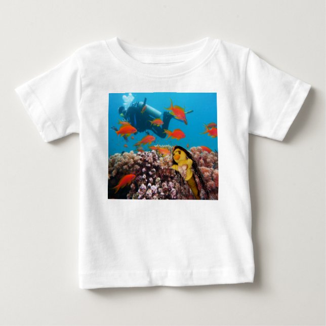 Danni a Sereia Baby T-Shirt (Frente)
