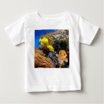 Danni a Sereia Camiseta de Bebé
