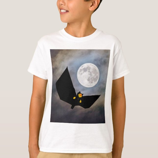 Danny Duck com sua nova camiseta do traje de Bat (Frente)