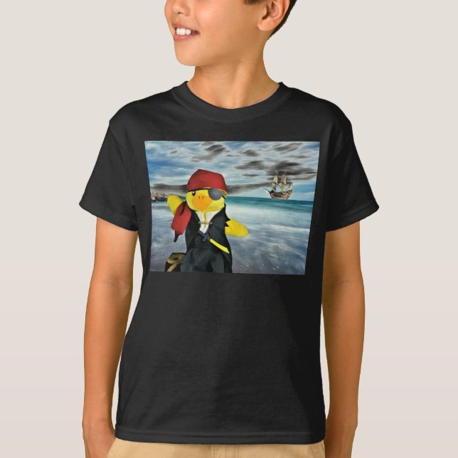 Danny Duck o T-Shirt Pirata (Frente)