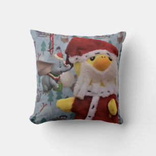 Danny Duck Papai Noel Almofada de Natal