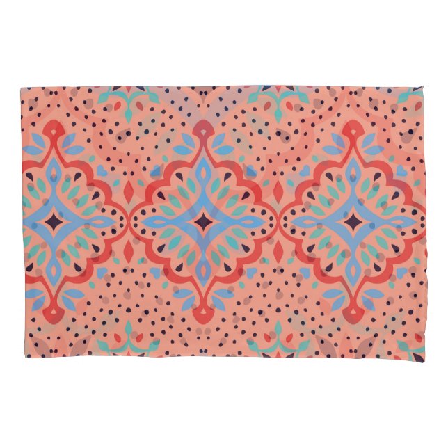 Dano oriental, padrão de cerâmica de Talavera. (Frente)