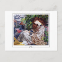Dante Gabriel Rossetti #1 - Cartão Postal de Arte