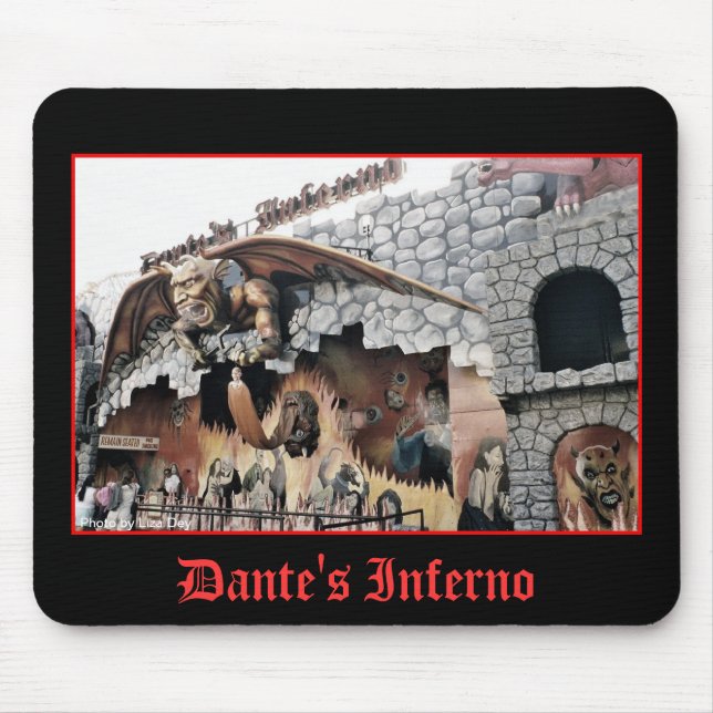 Dante's Inferno Spookhouse Mousepad (Frente)