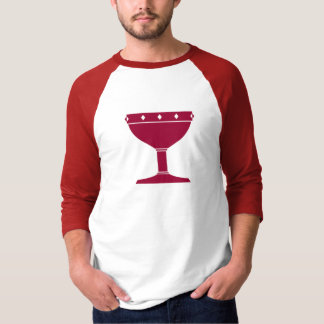 DAoC Albion - t-shirt do Raglan dos homens