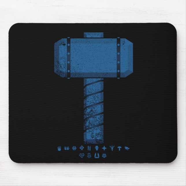 DAoC Midgard e emblemas Mousepad da classe (Frente)