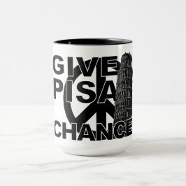 Dar caneca Pisa Chance - escolha estilo, cor