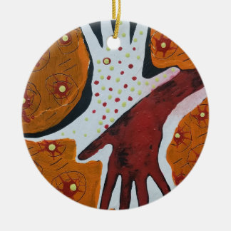 Dar um Ornamento Mão