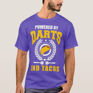 Dardos Camisa Engraçada Taco Lover Cotação Piadas 