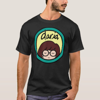 Daria - Logotipo clássico do T-Shirt