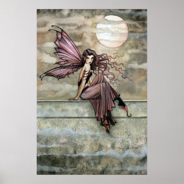 Dark Gothic Fairy Fantasy Poster (Frente)