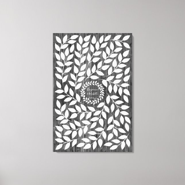 Dark Laurel - Livro de Convidados para Canvas de A (Frente)
