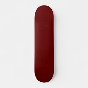 Dark Red Color Skateboard