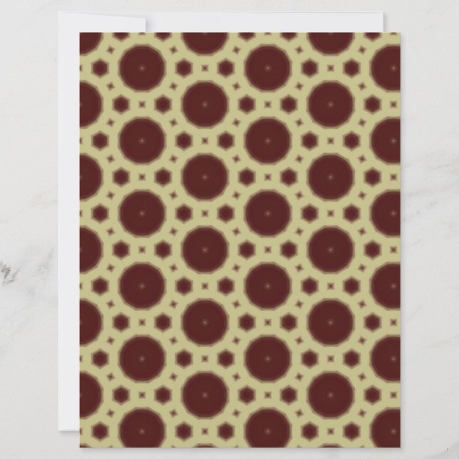 Dark Red design scrapbooking paper (Frente)
