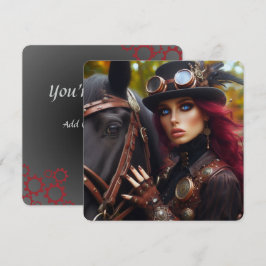 Dark Rider Steampunk Lady Vitoriana