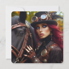 Dark Rider Steampunk Lady Vitoriana