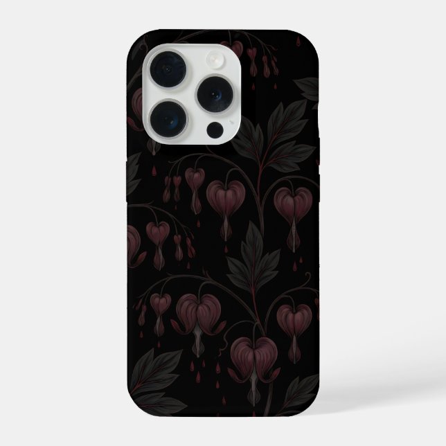 Dark Romance Bleeding Hearts Botanical (Verso)