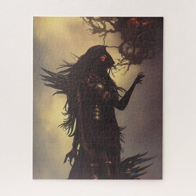 Dark Sci-Fi Fantasy Quebra-cabeça (Vertical)