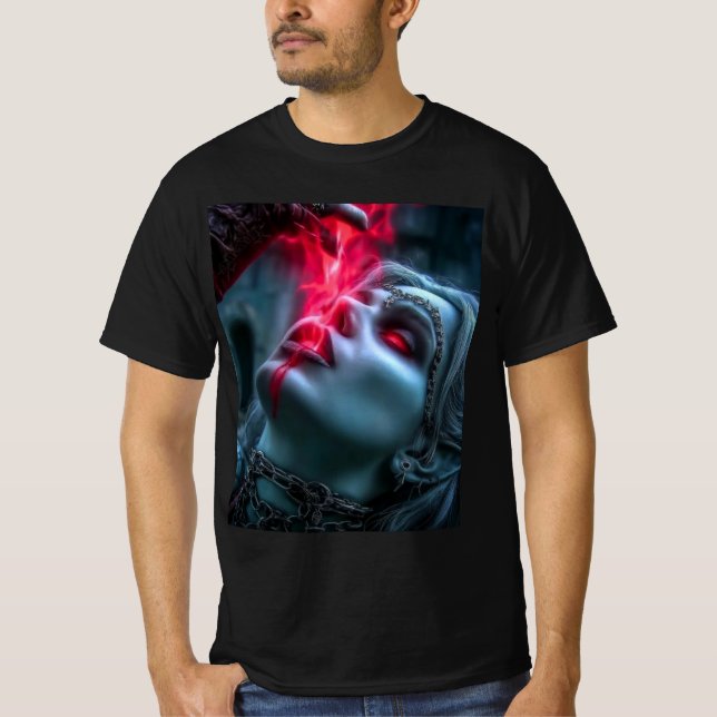 Dark Vampire Energy T-shirt (Frente)