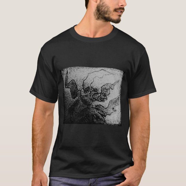 Darkrai do t-shirt da escuridão (Frente)